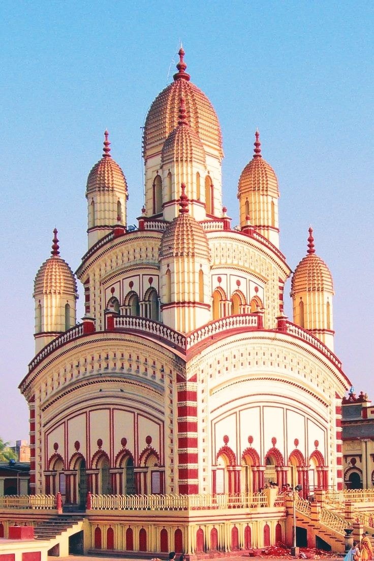 Dakshineswar kali mandir architecture