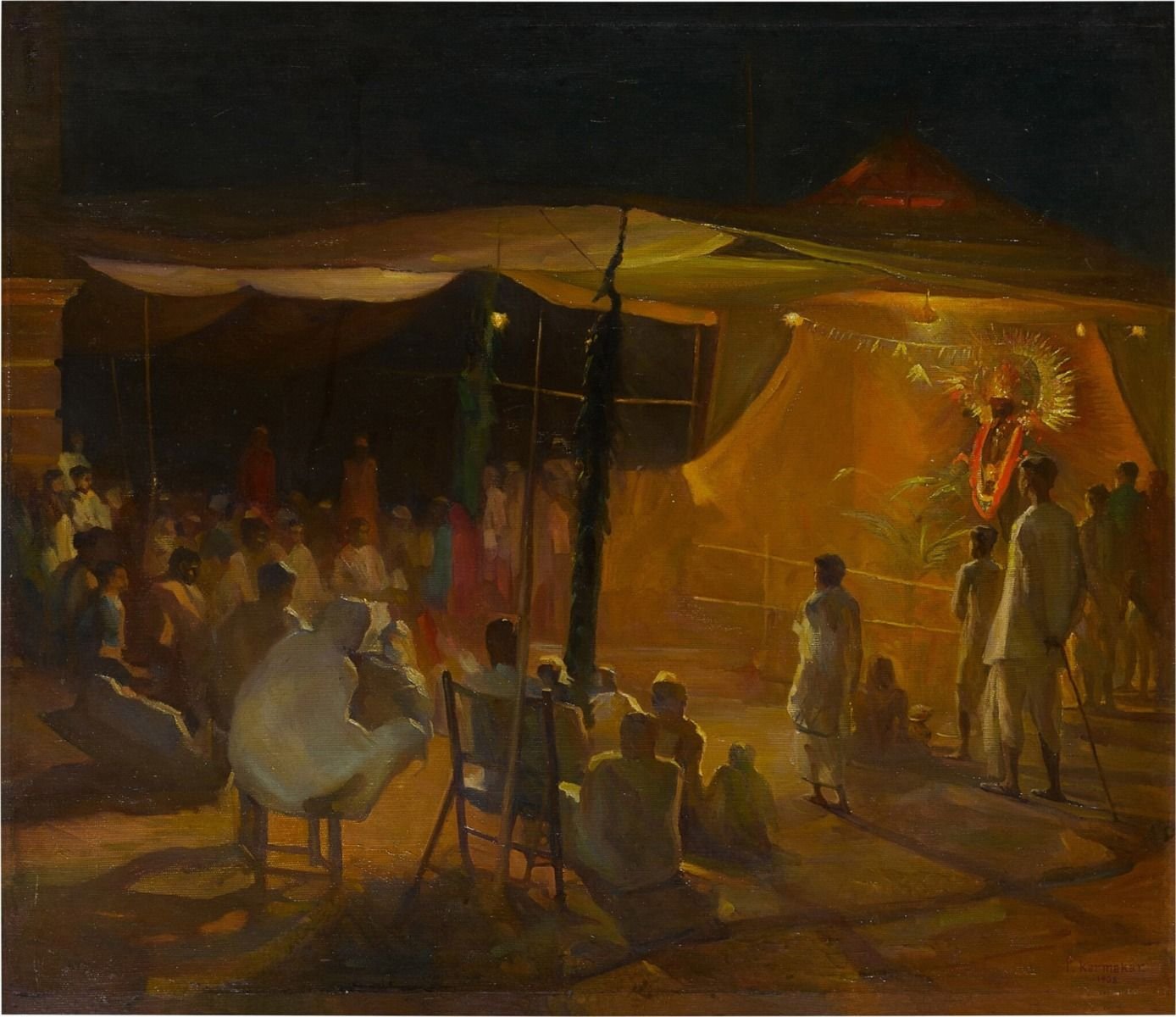 Prahlad Chandra Karmakar Village Kali Puja year 1938 DAG